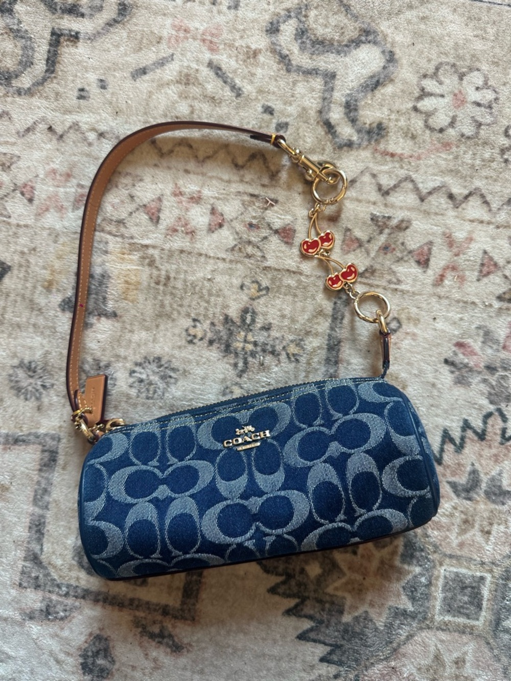 Coach Nolita Barrel Bag Denim